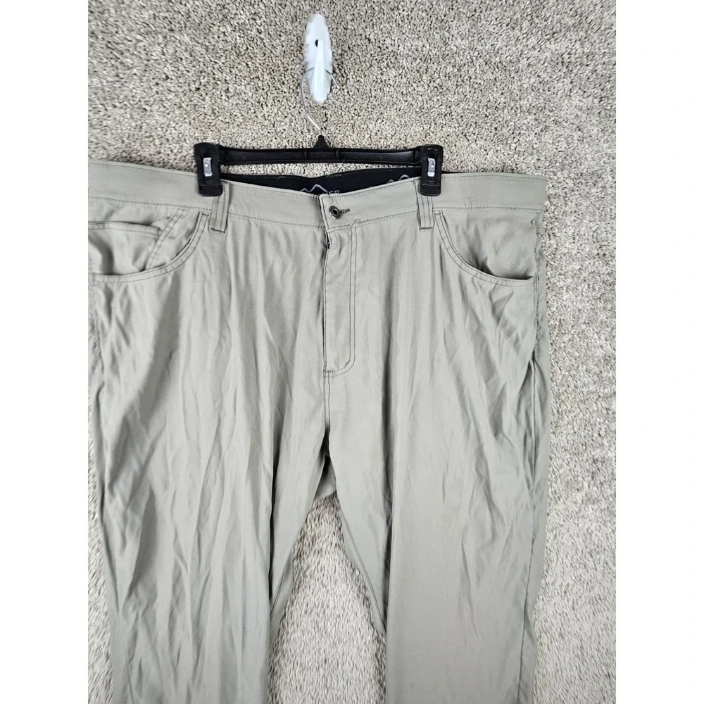 Eddie Bauer Gray Baggy Outdoors Hiking‎ Pants Mens 44x32